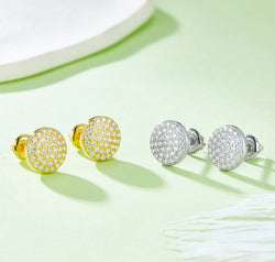 Moissanite 925 Sterling Silver Earrings