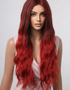 13*1" Full-Machine Wigs Synthetic Long Wave 27"