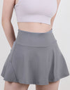 High Waist Pleated Active Skirt