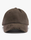 Distressed Adjustable Cotton Hat