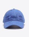 Distressed Adjustable Baseball Cap