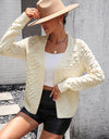 Open Front Long Sleeve Cardigan