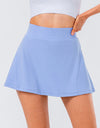 High Waist Pleated Active Skirt