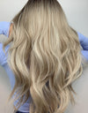 Full Machine Long Wave Wigs 26''