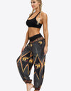 Exotic Style Printed Ruched Pants