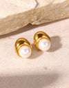 Lovelier Than Ever Pearl Stud Earrings