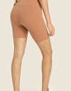 Seamless High-Rise Wide Waistband Biker Shorts