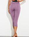 Waistband Active Leggings with Pockets