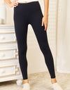 Double Take Wide Waistband Sports Leggings