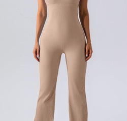 Sleeveless Straight Active Jumpsuit