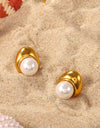 Lovelier Than Ever Pearl Stud Earrings