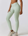 Wide Waistband Active Leggings