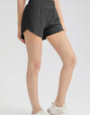 Elastic Waist Active Shorts