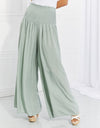 HEYSON Full Size Beautiful You Smocked Palazzo Pants