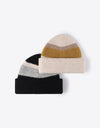 Tricolor Cuffed Knit Beanie