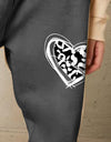 Simply Love Simply Love Full Size Drawstring Heart Graphic Long Sweatpants