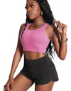 Cutout Racerback Sports Bra