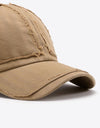 Distressed Adjustable Baseball Cap