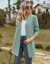 Open Front Long Sleeve Cardigan