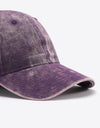 Plain Adjustable Baseball Cap