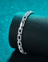 3.2 Carat Moissanite 925 Sterling Silver Bracelet