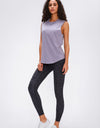 Wide Seamless Band Waist Sports Leggings