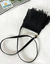 Adored PU Leather Crossbody Bag with Fringe