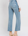 Vervet by Flying Monkey Mid Rise Crop Wide Leg Jeans