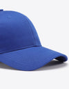 Plain Adjustable Cotton Baseball Cap