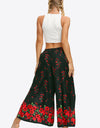 Split Wide Leg Long Pants