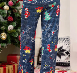 Christmas Straight Leg Pants