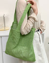 Openwork Tote Bag