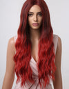 13*1" Full-Machine Wigs Synthetic Long Wave 27"