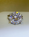 10 Carat Moissanite 925 Sterling Silver Ring