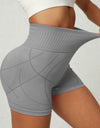 High Waist Active Shorts