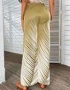 Printed Wide Leg Pants