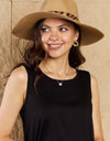 Fame Wild One Leopard Ribbon Straw Hat