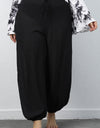 Plus Size Drawstring Jogger Pants