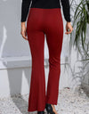 High Waist Long Flare Pants