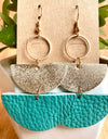 Geometrical Shape Dangle Earrings