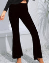 High Waist Long Flare Pants