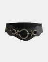 PU Leather Zinc Alloy Buckle Belt