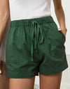 Drawstring Elastic Waist Pocket Shorts