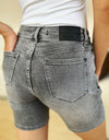 Judy Blue Full Size High Waist Washed Denim Shorts