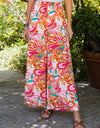 Floral Wide Leg Pants