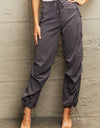 Drawstring Waist Joggers with Pockets