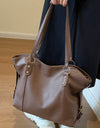 PU Leather Large Tote Bag