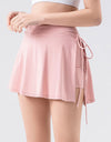 High Waist Active Skort with Pockets