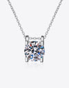 Moissanite 925 Sterling Silver Necklace