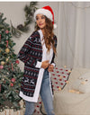 Christmas Open Front Cardigan